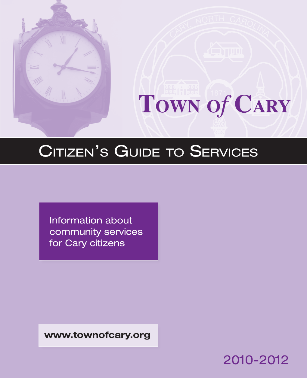 English Version of Citizen's Guide to Services