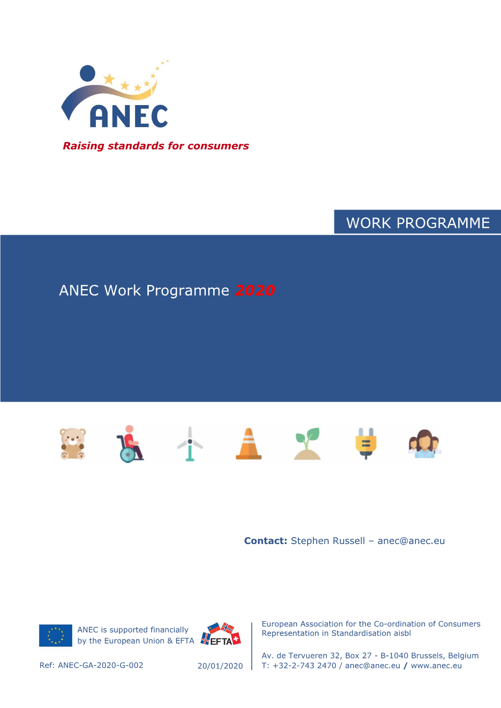 ANEC Work Programme 2020