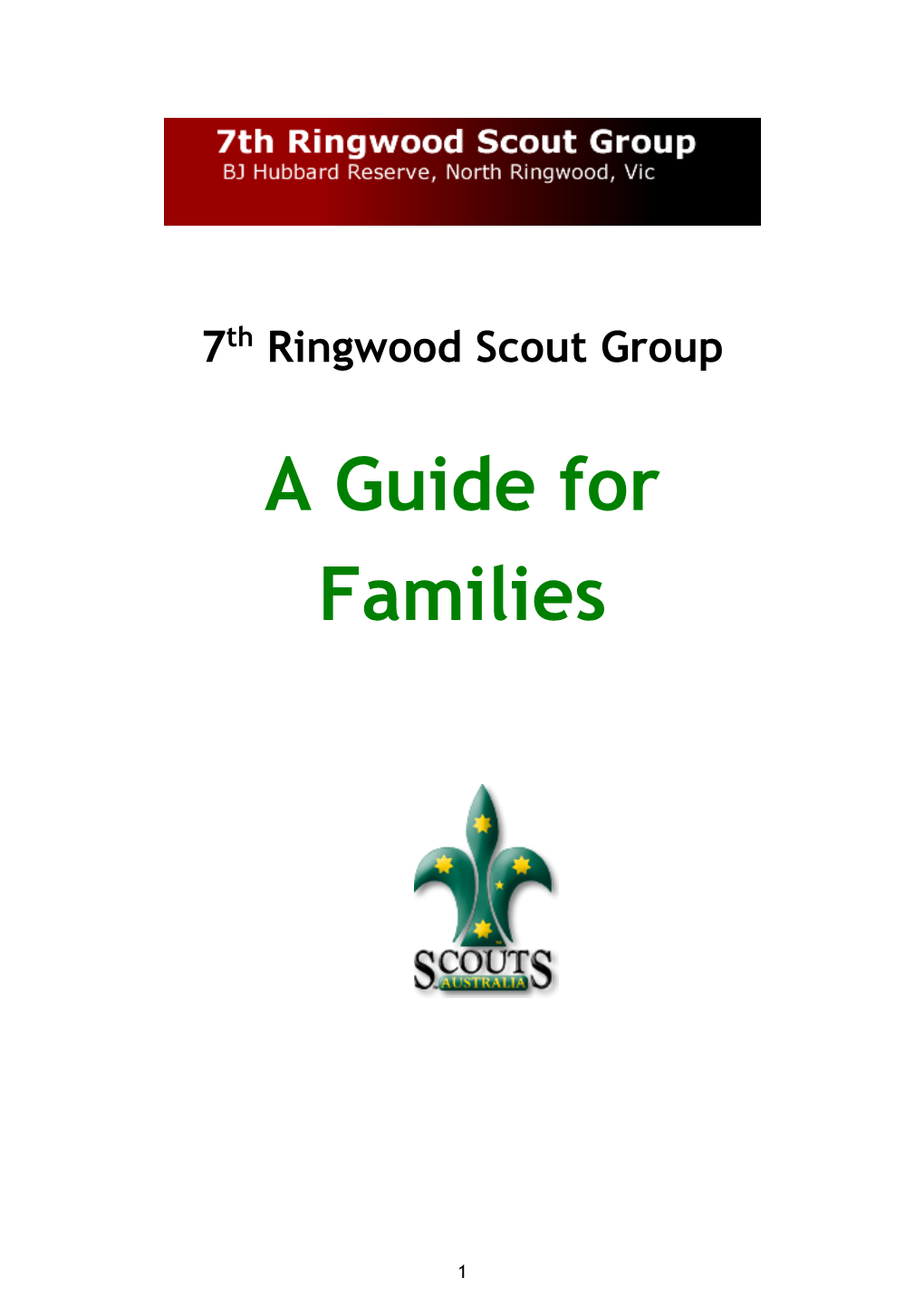 Guide for Families