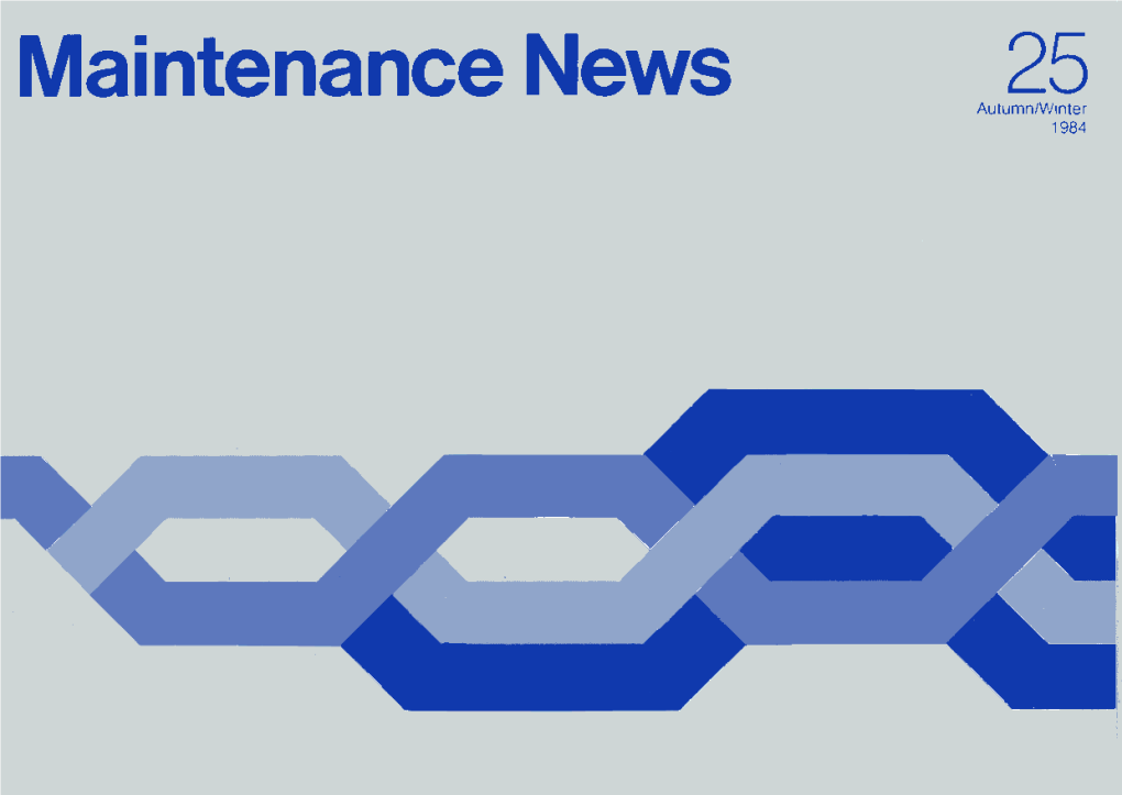 Maintenance News 25
