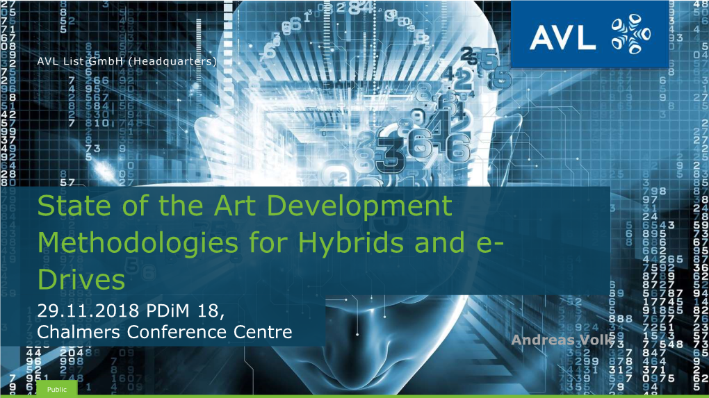 State of the Art Development Methods for EV Drivelines