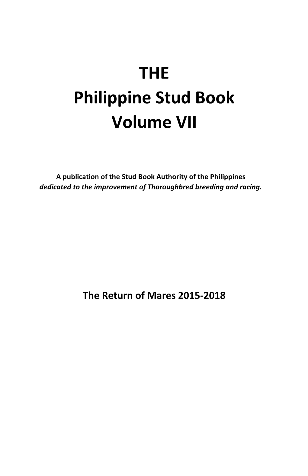 Phil. Stud Book