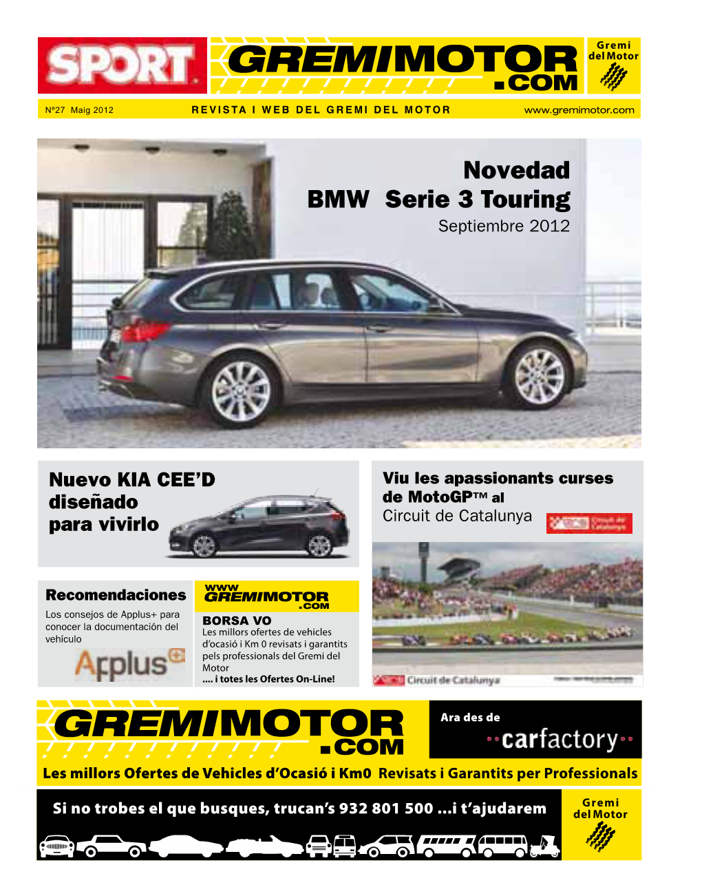 Novedad BMW Serie 3 Touring Septiembre 2012