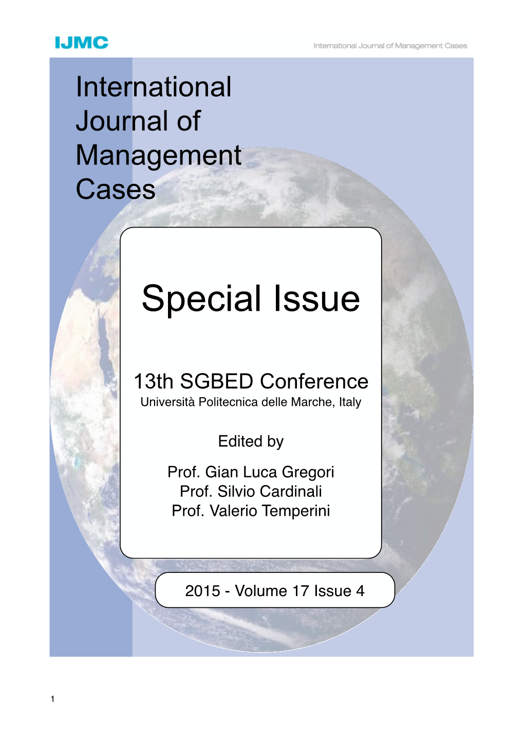 Special Issue Special Issue