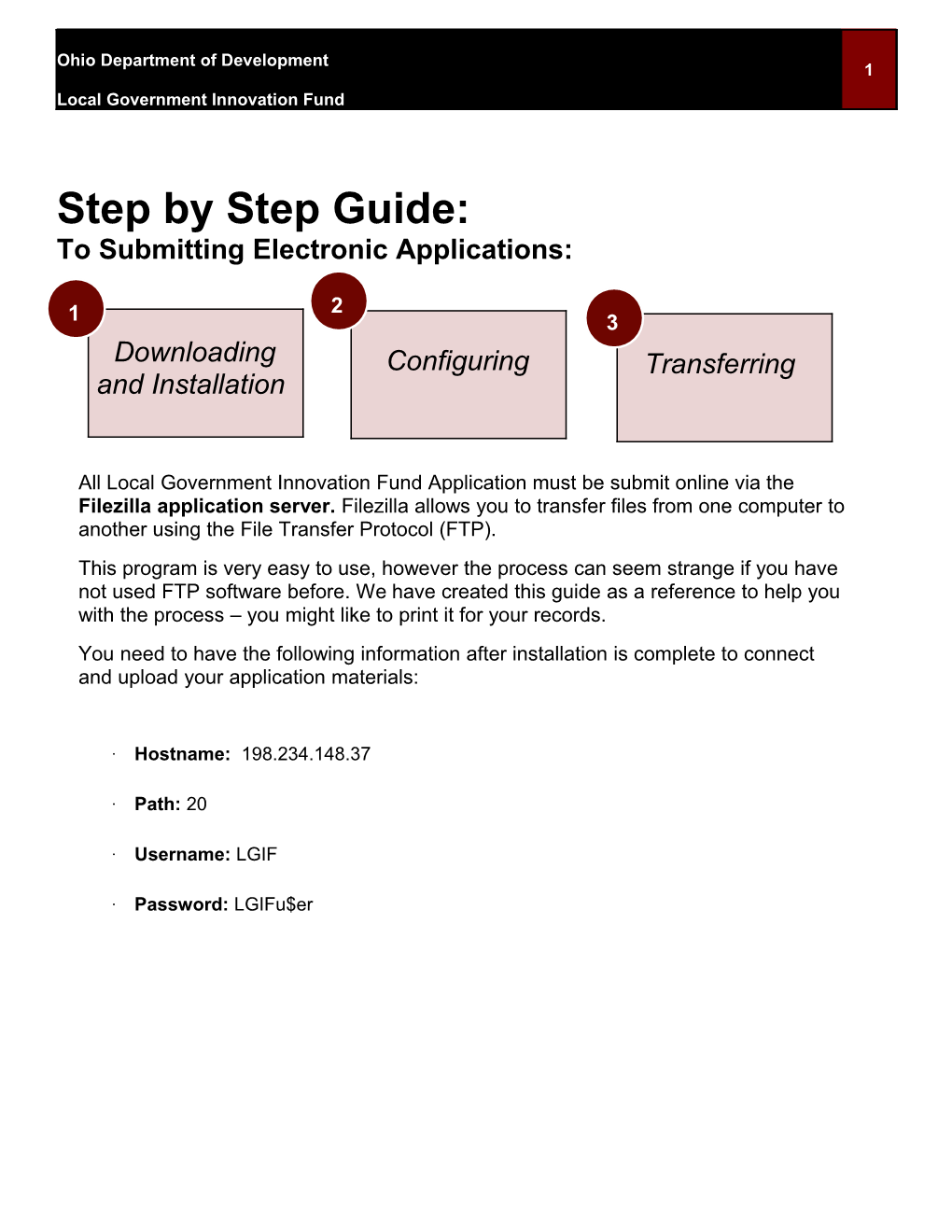 Step by Step Guide