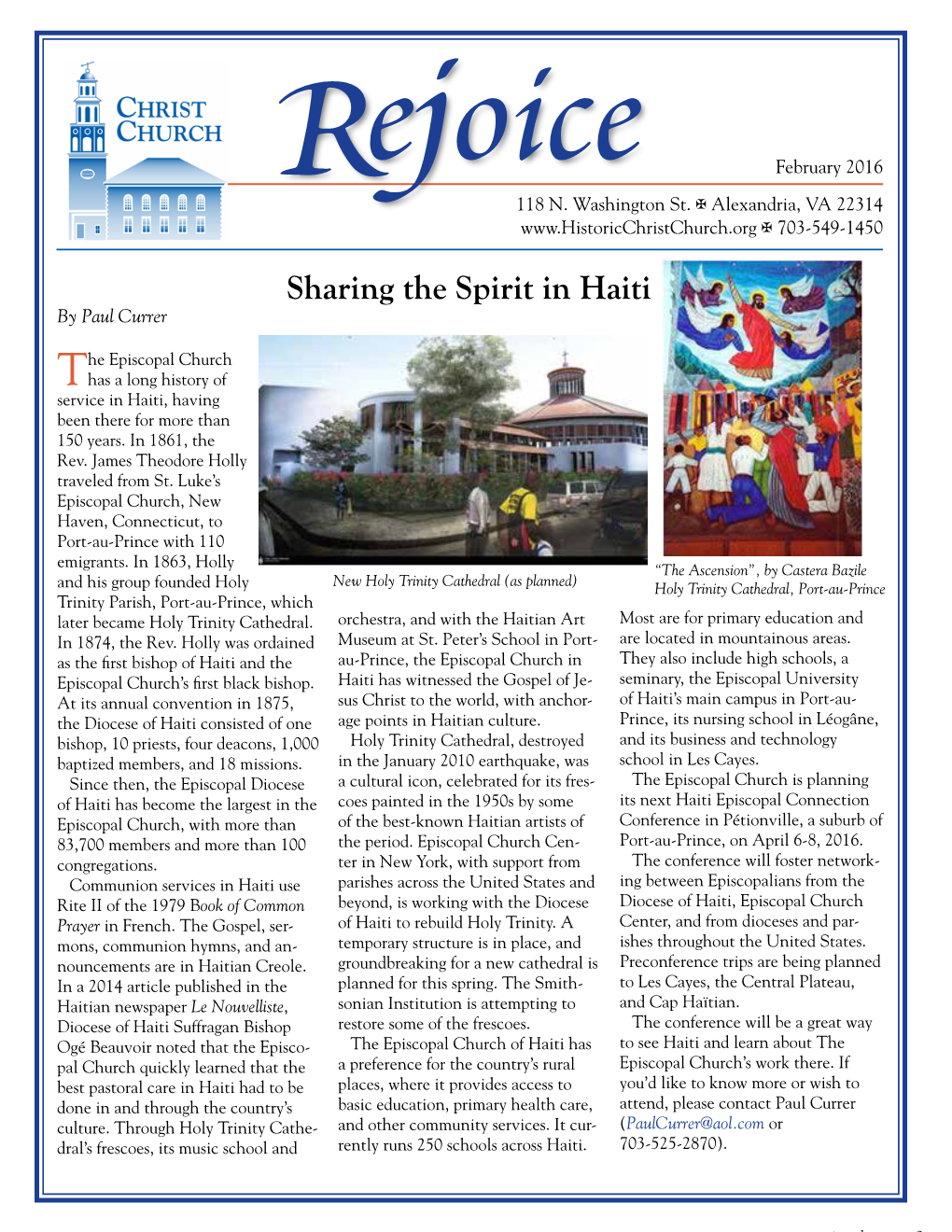 Sharing the Spirit in Haiti by Paul Currer