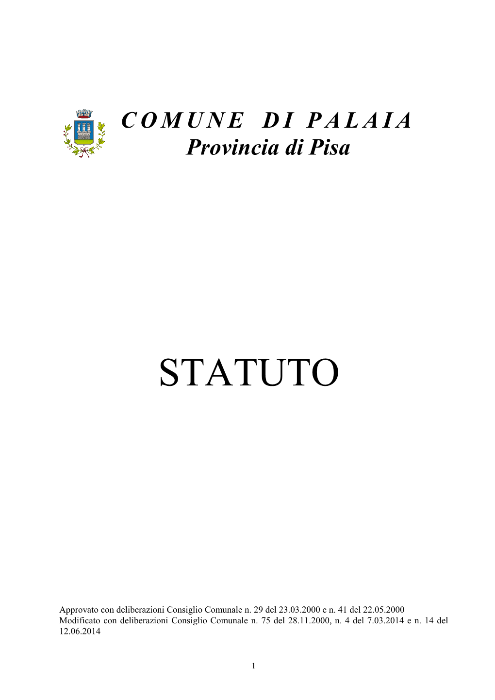 Statuto Comunale