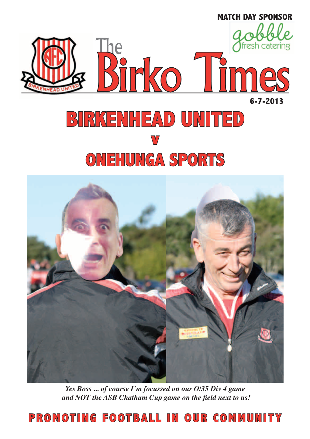 BIRKENHEAD UNITED V ONEHUNGA SPORTS