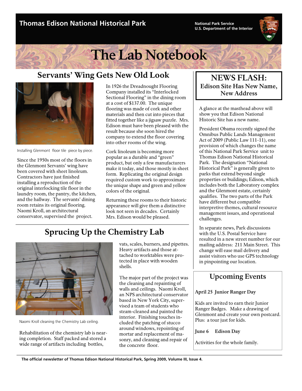 The Lab Notebook