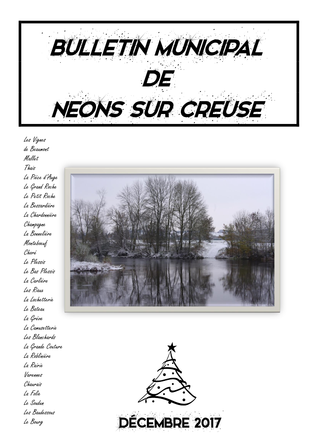 Bulletin Municipal De Neons Sur Creuse