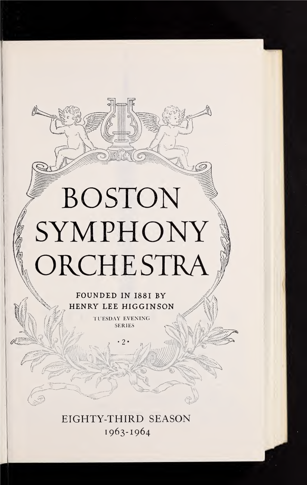 Boston Symphony Orchestra Concert Programs, Season 83,1963-1964, Trip