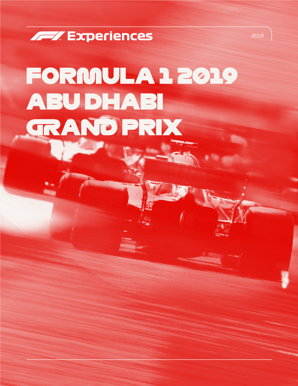Formula 1 2019 Abu Dhabi Grand Prix
