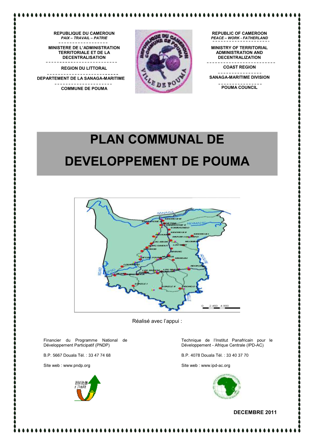 Plan Communal De Developpement De Pouma