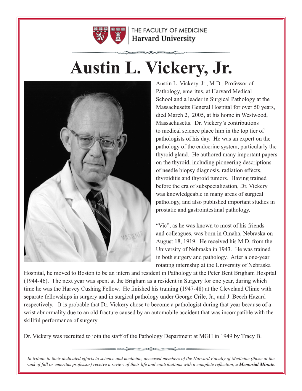 Austin L. Vickery, Jr