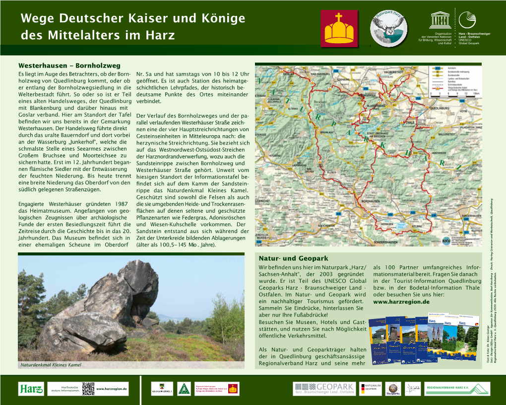 Westerhausen – Bornholzweg Natur- Und Geopark