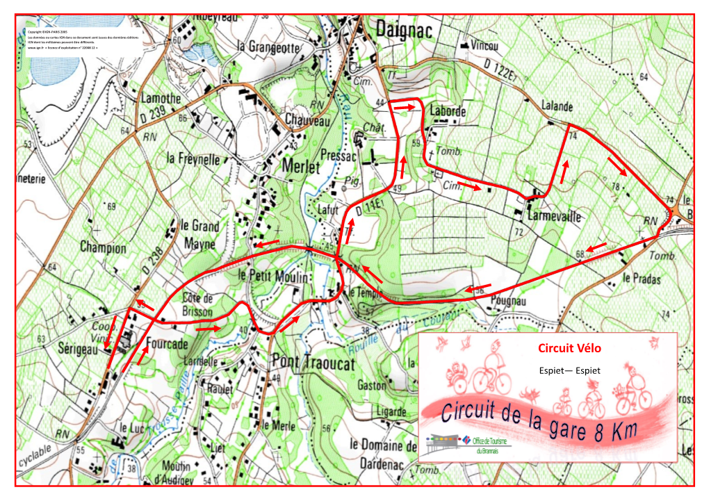 Espiet— Espiet Circuit Gare D’Espiet- 8Km