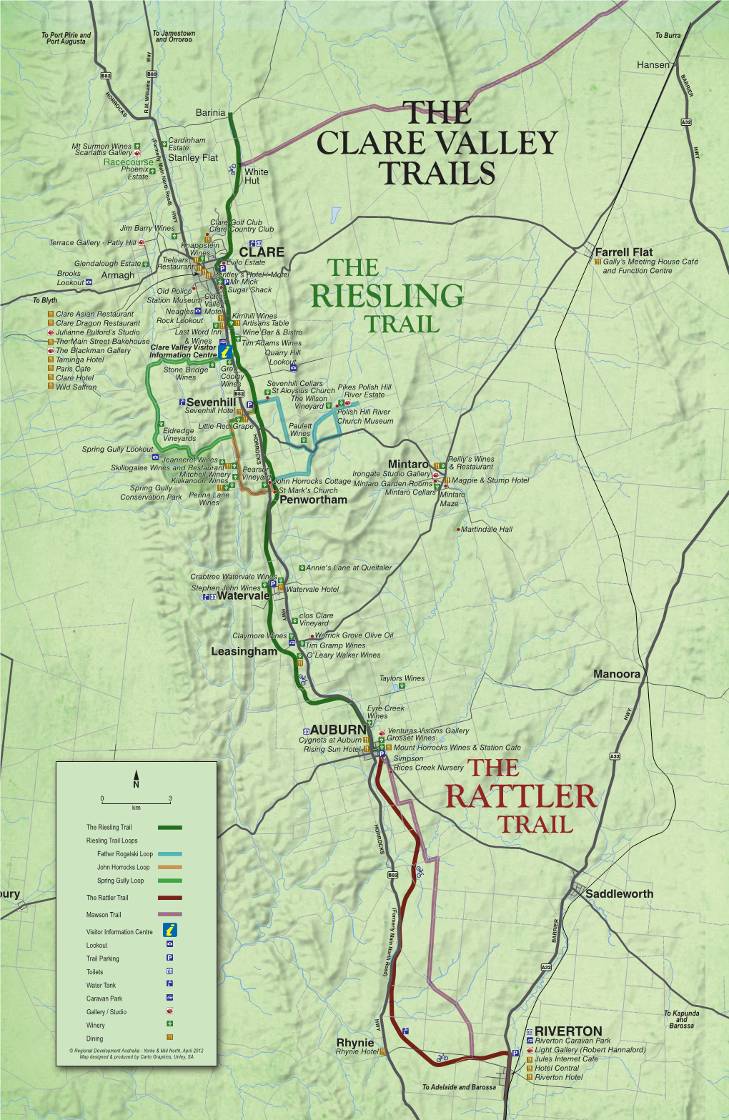 Riesling Trail Map 2012.Pdf