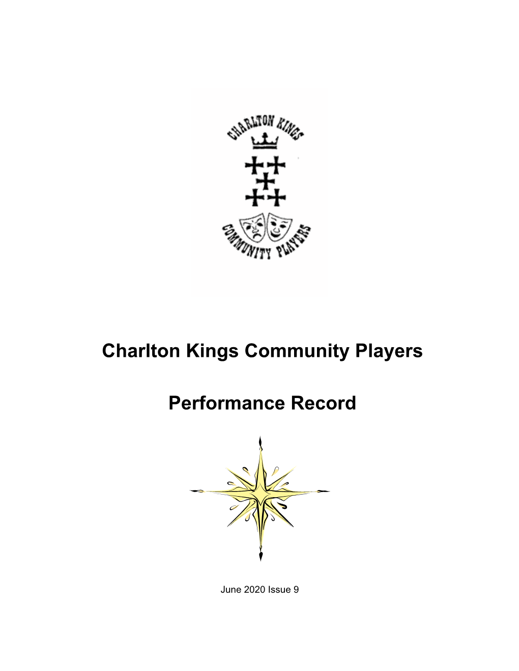 Charlton Kings Community Players Performance Record