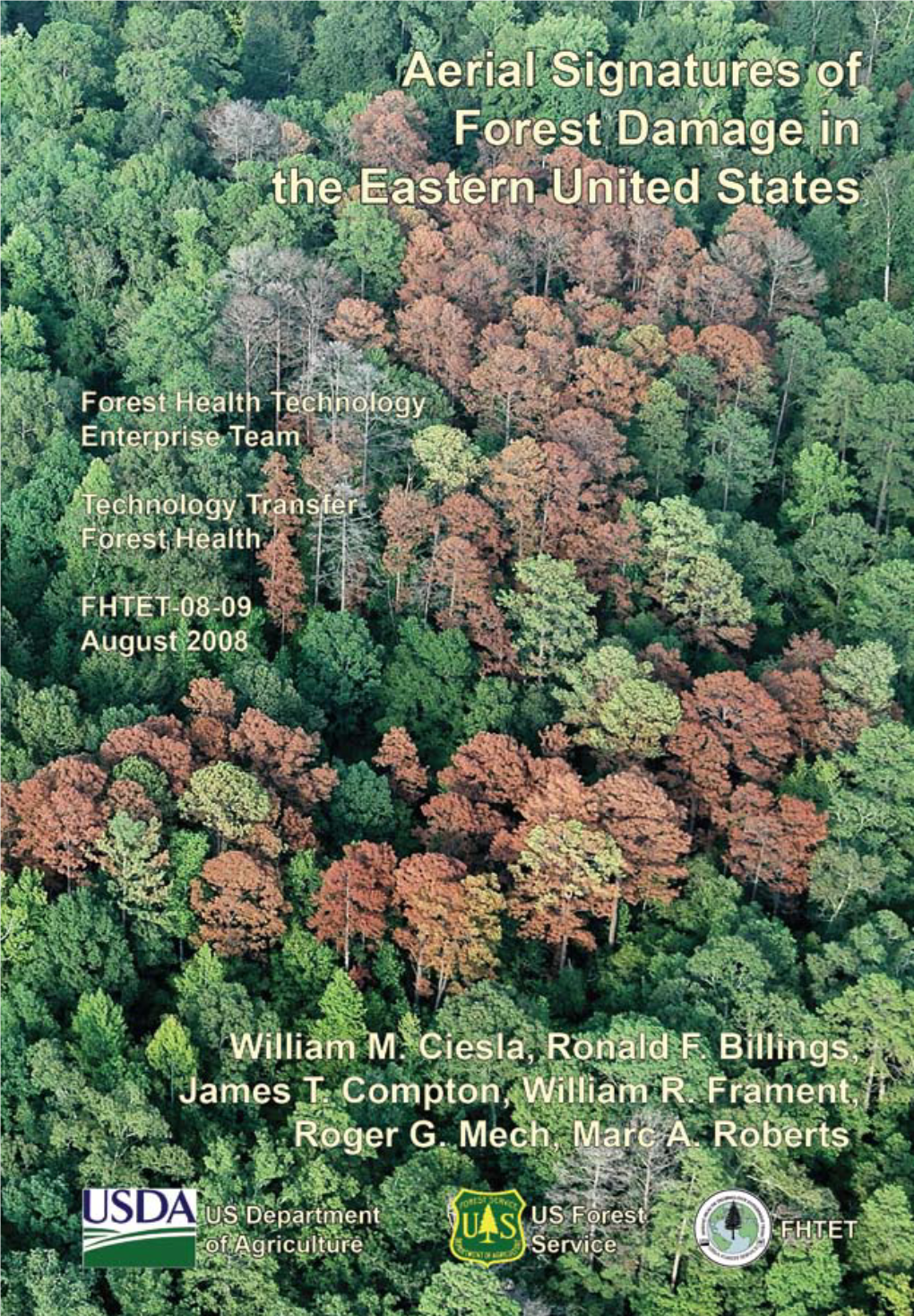 Aerial Signatures of Forest Damage in the Eastern United States