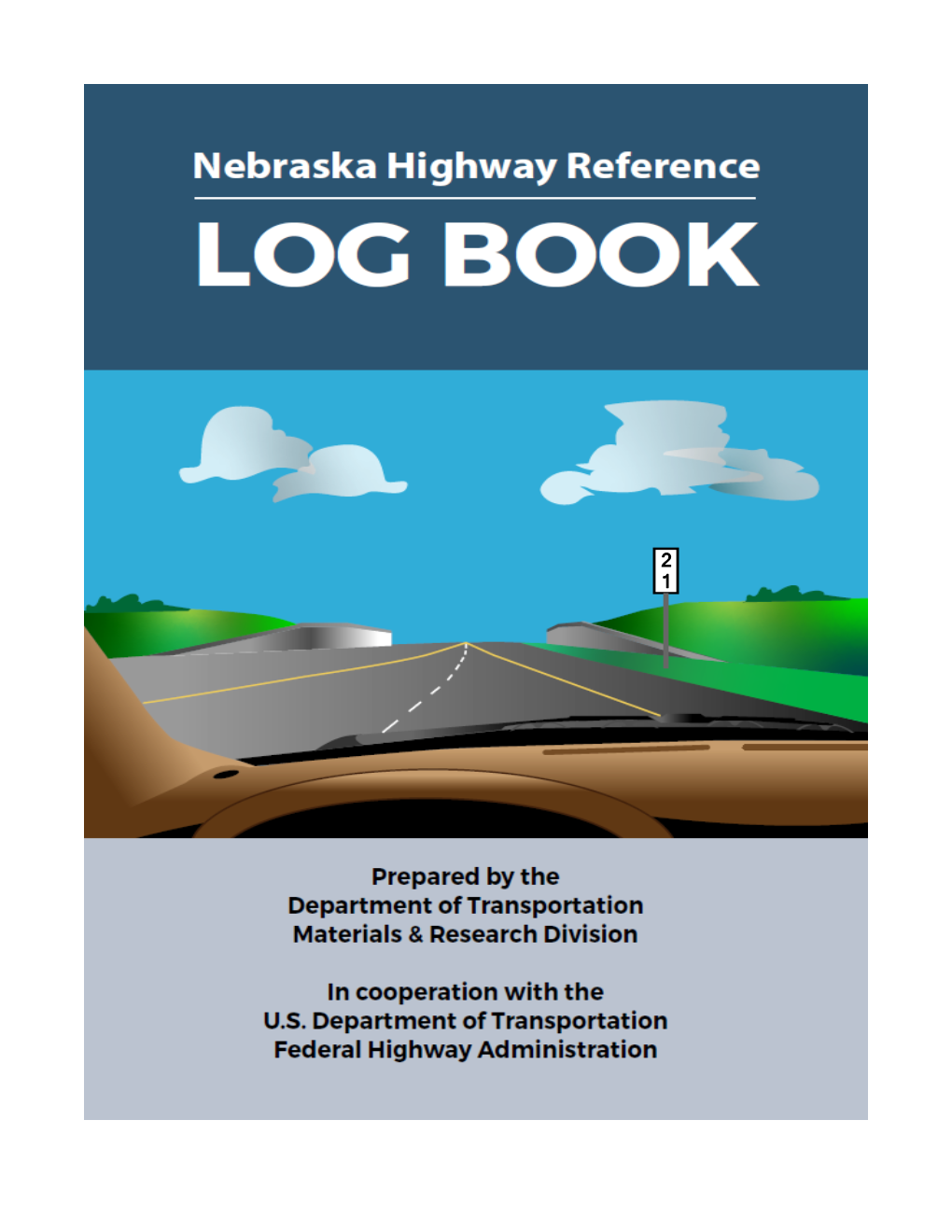 Nebraska Highway Reference Post Log Book