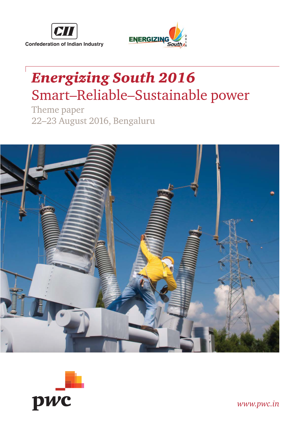 Energizing South 2016 Smart–Reliable–Sustainable Power