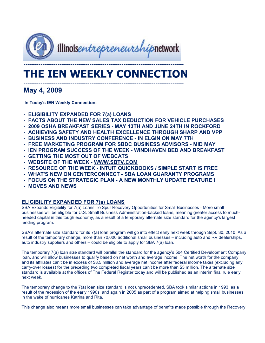 In Today'sien Weekly Connection s1