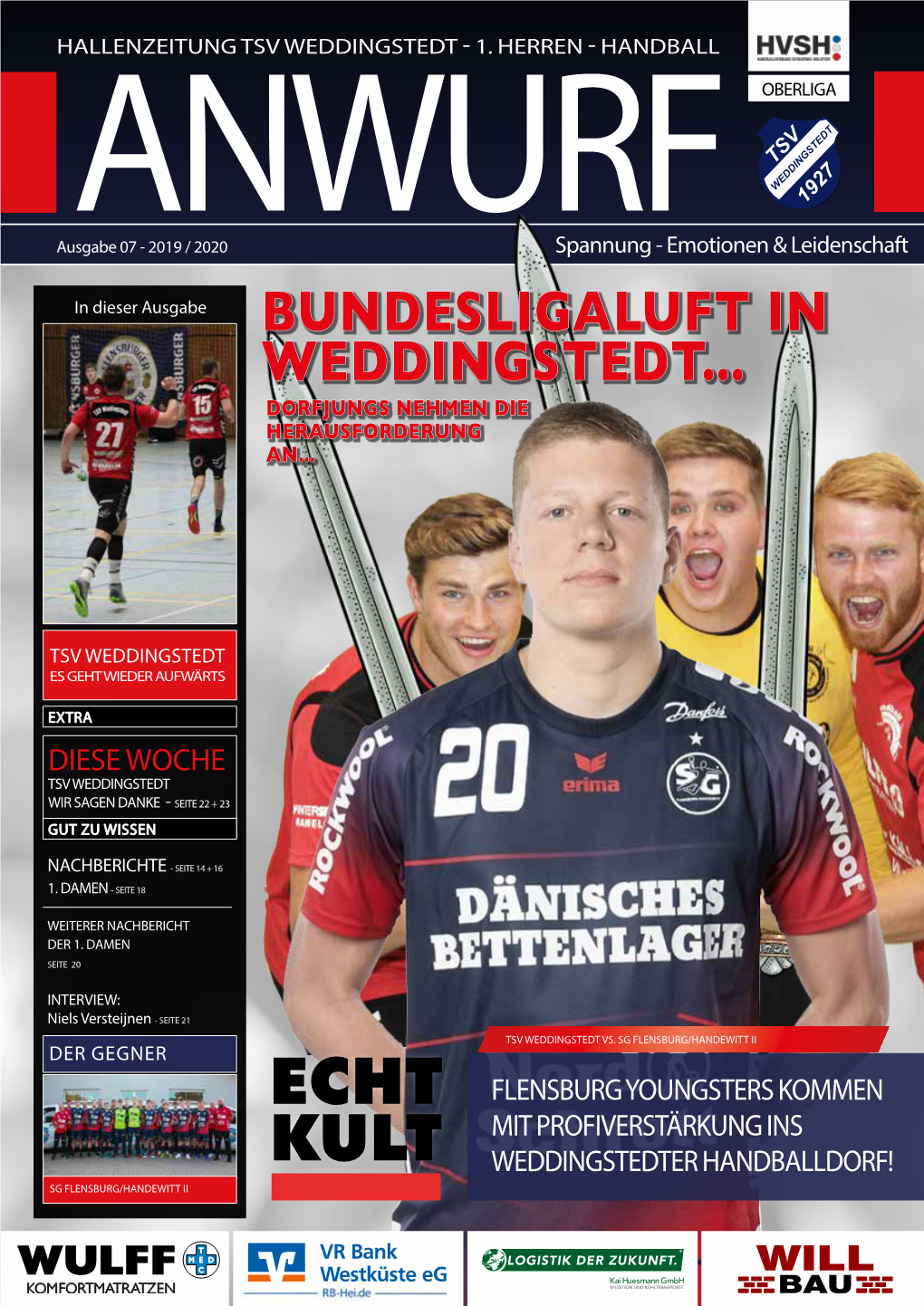 Bundesligaluft in Weddingstedt