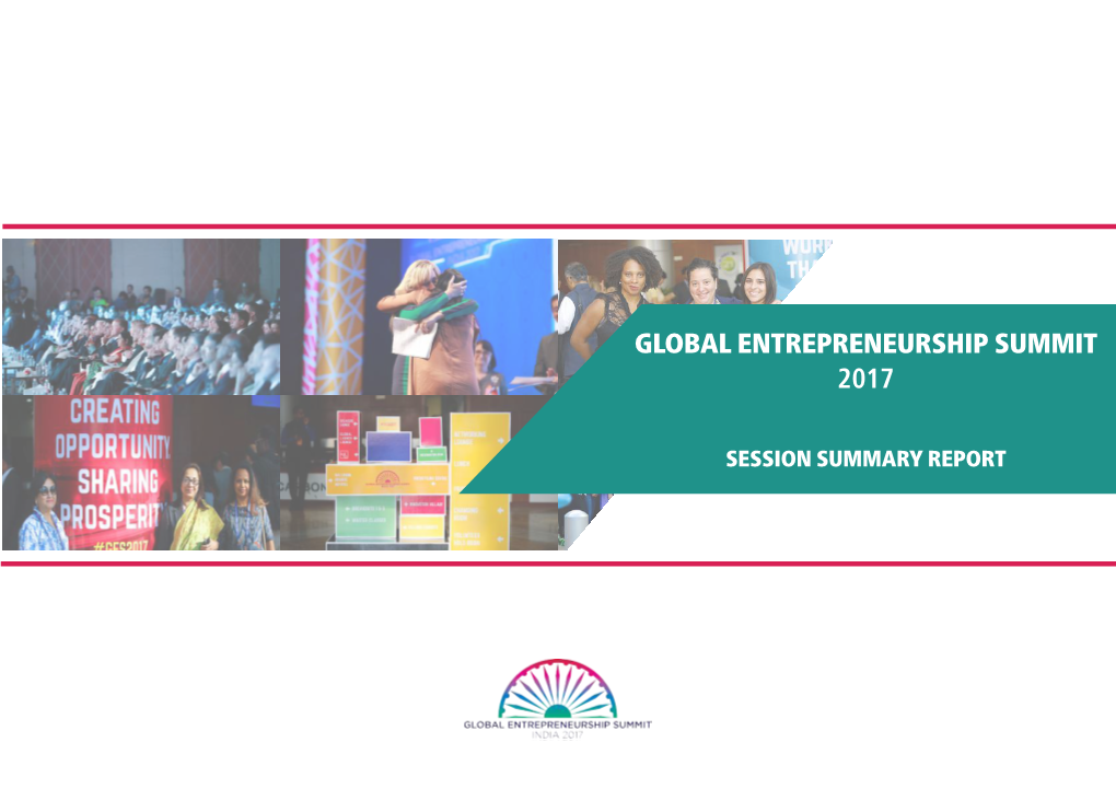 Global Entrepreneurship Summit 2017