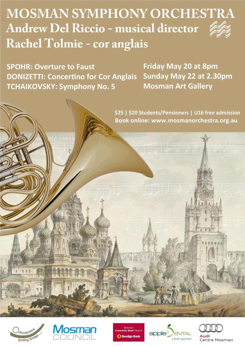 Mosman Symphony Orchestra Concert Dates