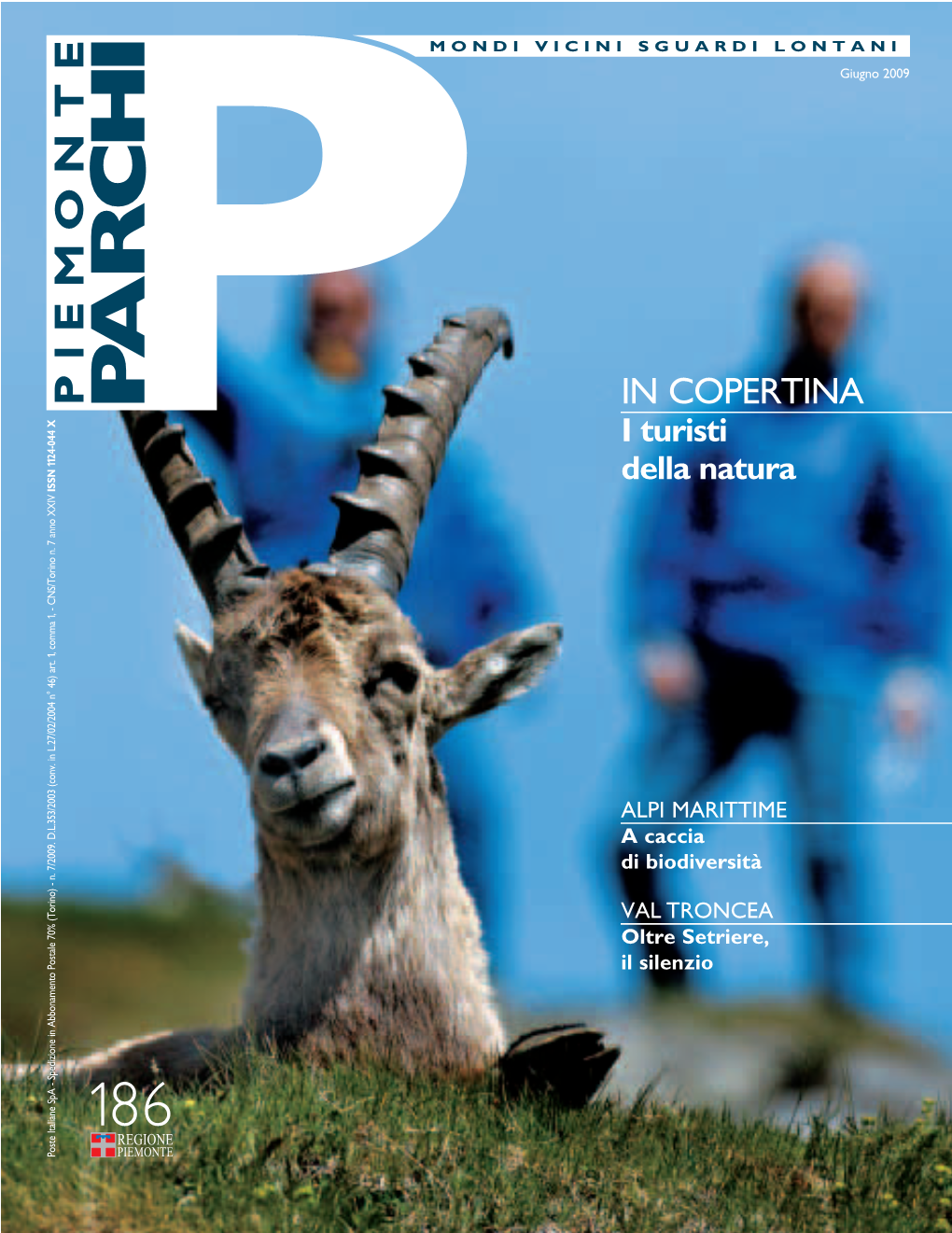 IN COPERTINA I Turisti Della Natura ISSN 1124-044 X