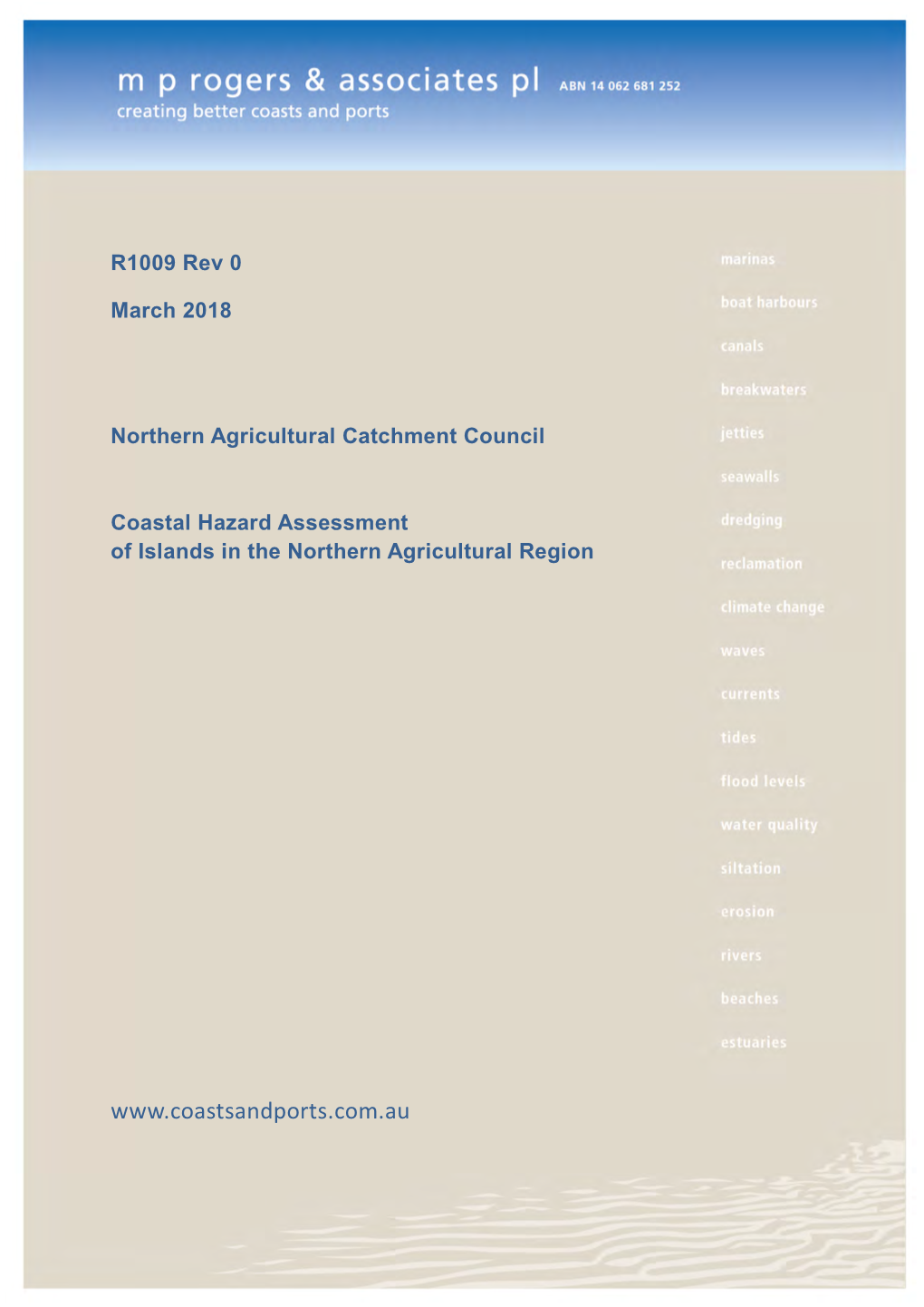 Coastal Hazard Assessment 2018