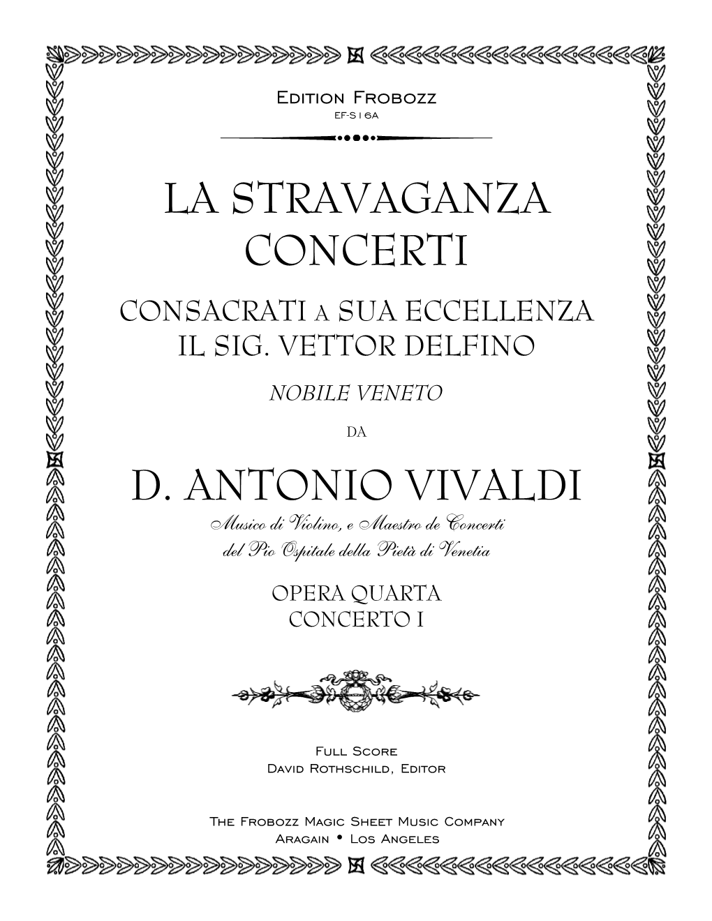 Concerto Op.4 No.1