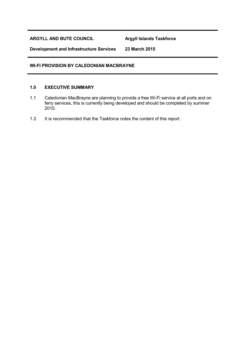 Wi-Fi Provision by Caledonian Macbrayne Pdf 62 Kb