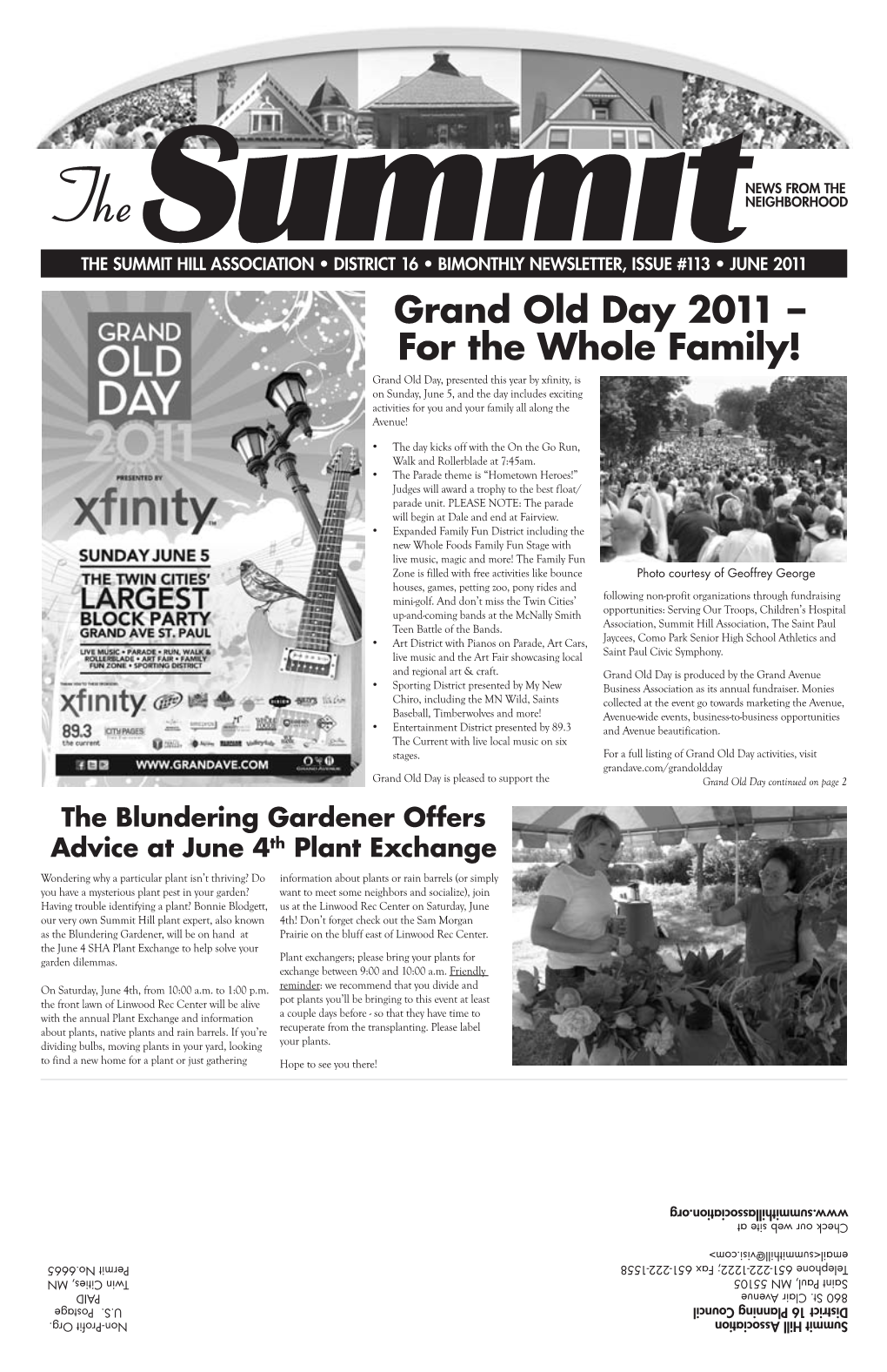 Grand Old Day 2011 – for the Whole Family!