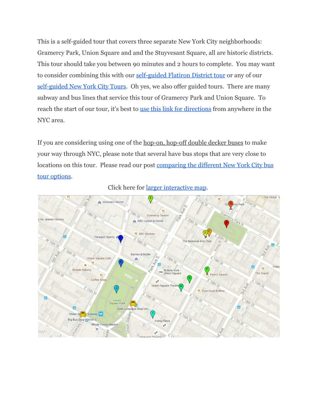 Gramercy Park, Union Square and and the Stuyvesant Square, All Are Historic Districts