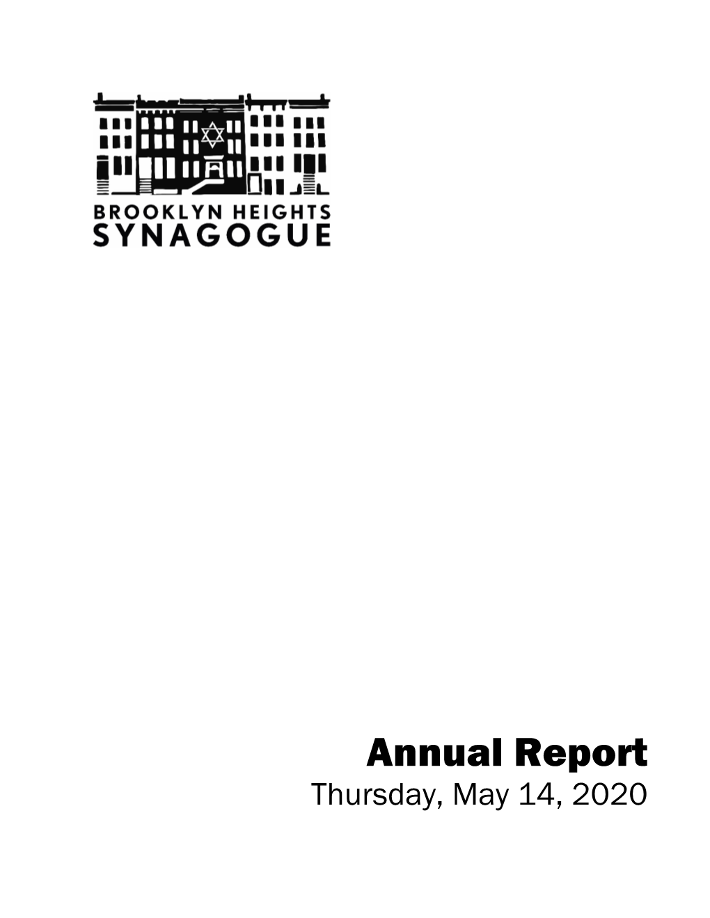 Annual Report May 2020