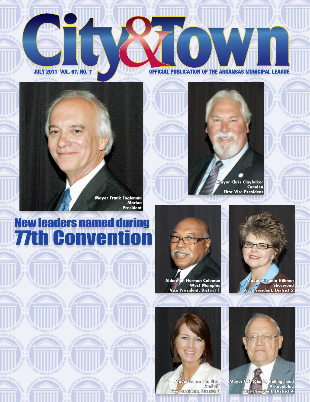 City & Town, July 2011 Vol. 67, No.07