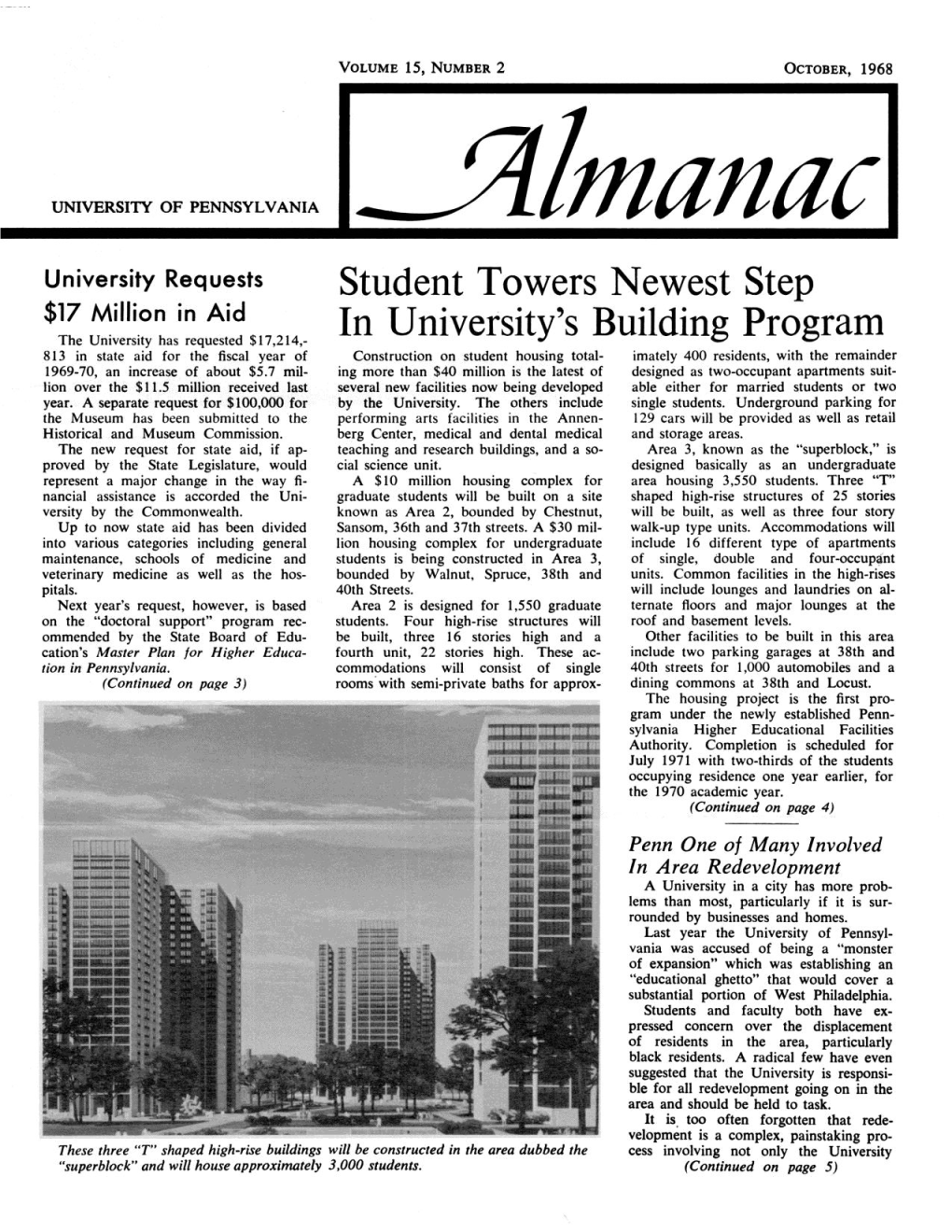 Almanac, October 1968