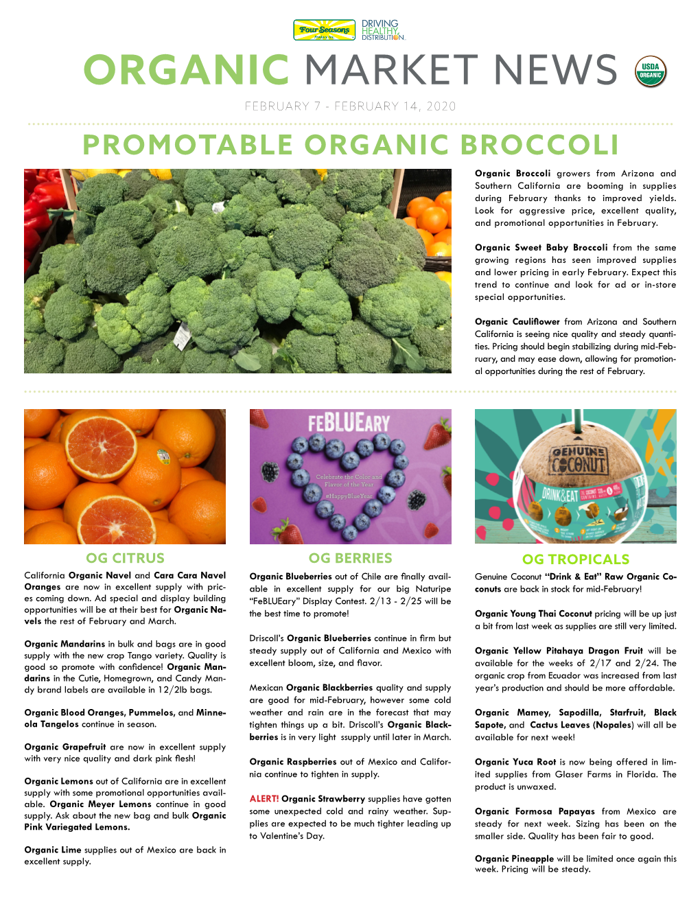 Organic Market News