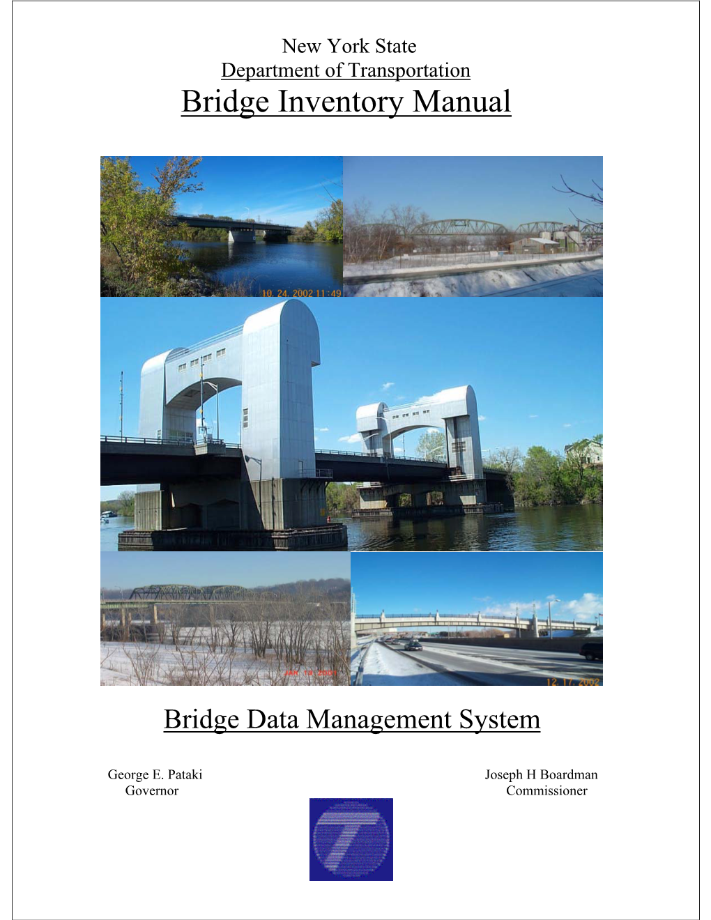 Bridge Inventory Manual