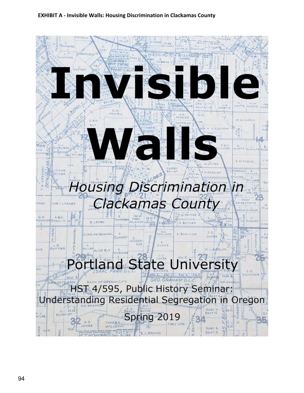 Housing Discrimination in Clackamas County