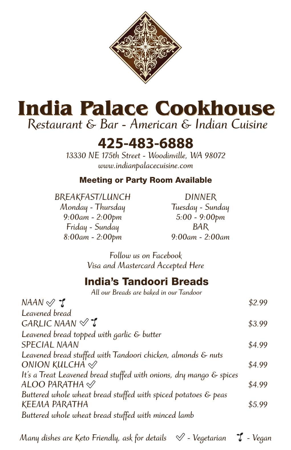 India Palace Cookhouse