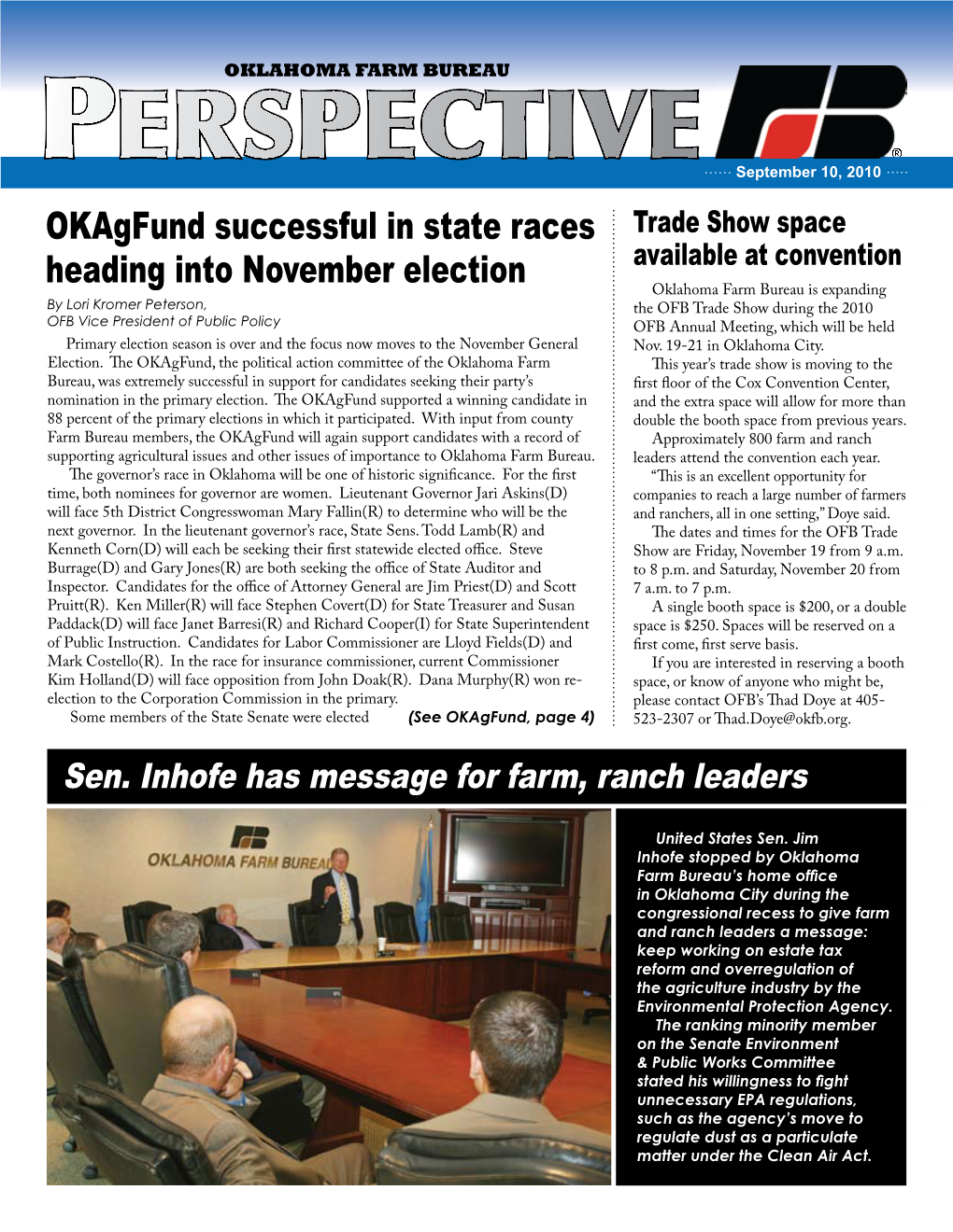 Okagfund Successful in State Races Heading Into November Election