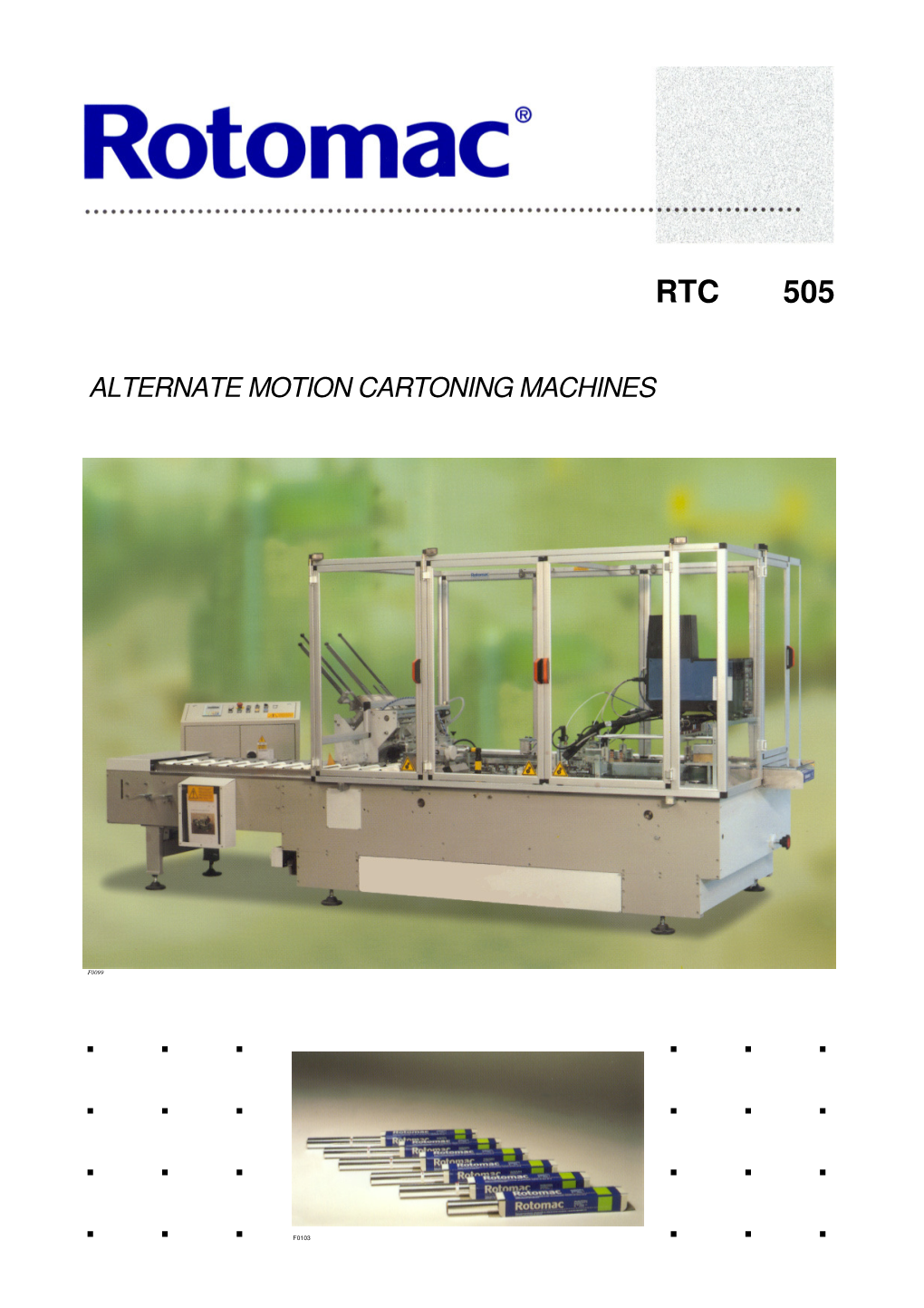 Rtc 505 Alternate Motion Cartoning Machines