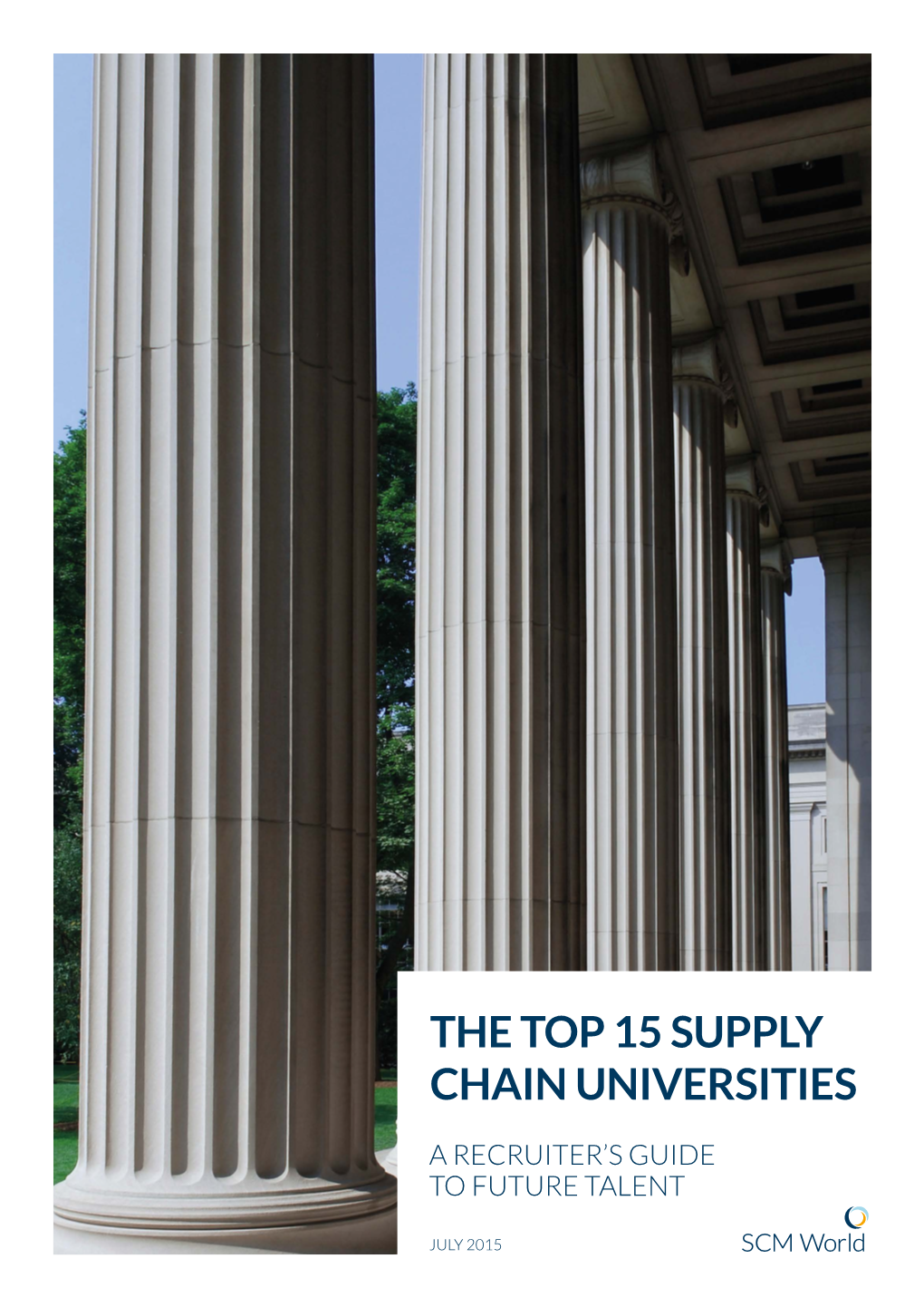 SCM World's Top 15 Supply Chain Universities