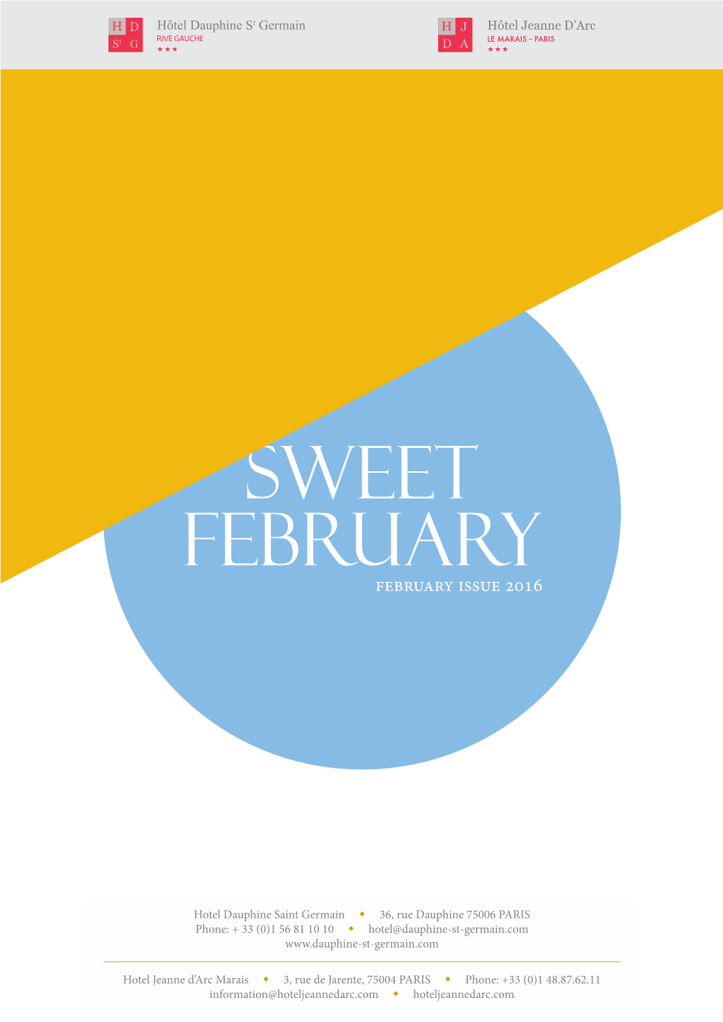 Sweet February February Issue 2016