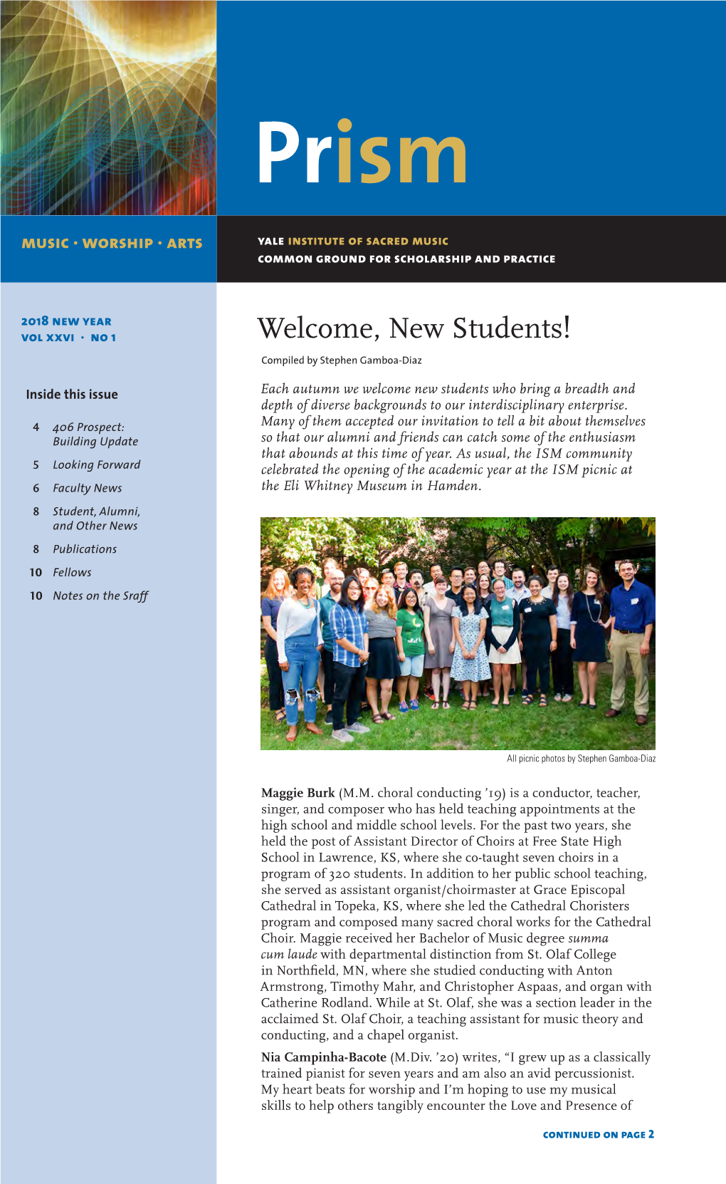 Welcome, New Students! Compiled by Stephen Gamboa-Diaz