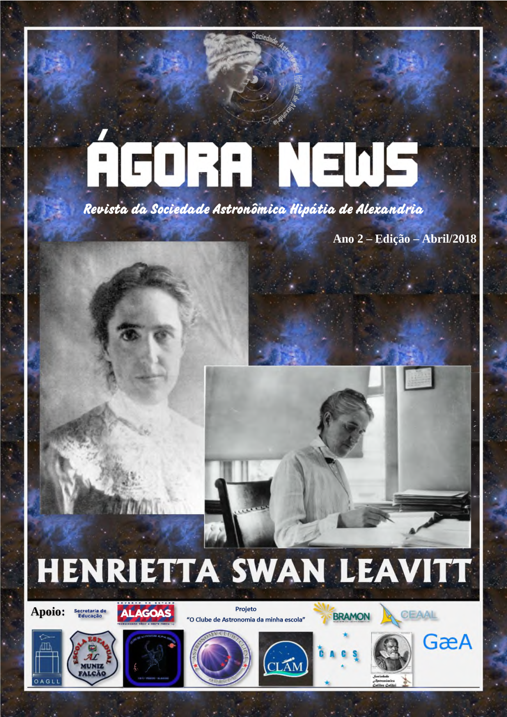 Revista Da Sociedade Astronômica Hipátia De Alexandria