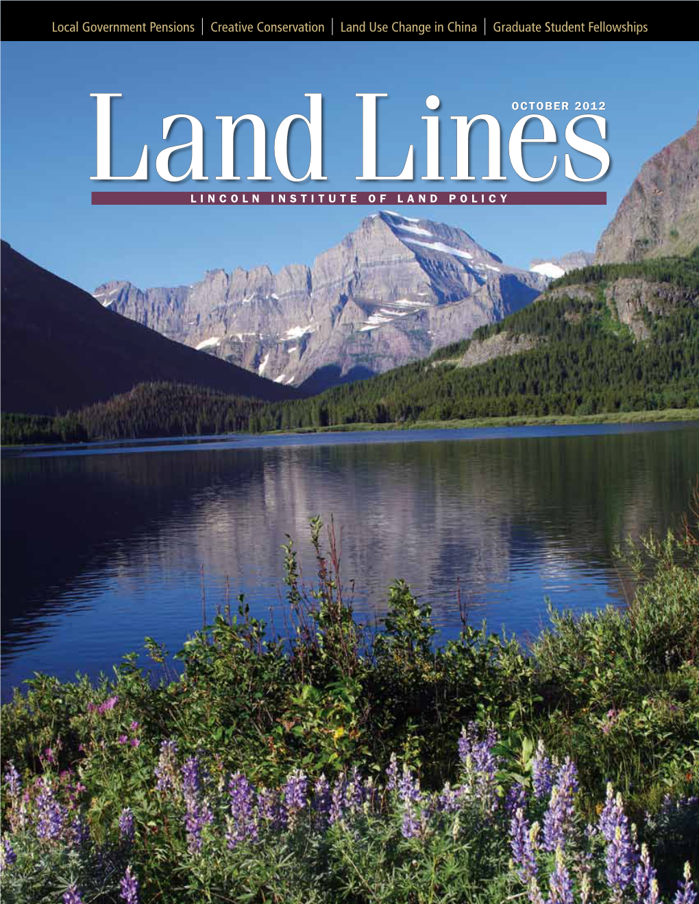 October 2012 Land Lines