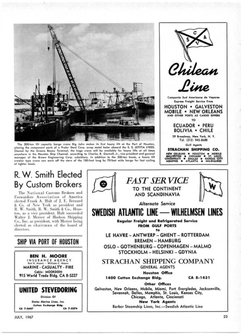 Swedish Atlantic Line Wilhelmsen Lines